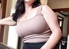 Hopeless concupiscent housewife is out in her garden and gets super aroused when this babe finds big cucumbers in her garden whilst her spouse isn’t