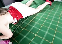 Large Boob Stepmom Lets Me Me Bang Her Over Christmas Holiday - Melanie Hicks - TabooHeat