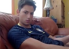 WORLD CUP AFTERMATH TEENAGER CUMSHOT - NASTY SURPRISE ENDING