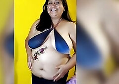 A great big beautiful woman tummy