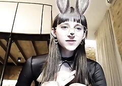 Solo webcam tranny masturbation