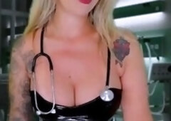 Beautiful blonde nanny and big boobed blonde MILF get pumped