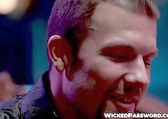 Anna Claire Clouds mouthful of cum gets spat out post blowjob