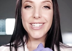 The masseuse Keira Croft rides her fresh neighbour Mick Blue's large shlong during the time that giving him his 1st Nuru massage ever.