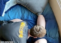 Impregnating naughty son-in-law next door with my massive cock