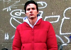 Adorable twink with a very hairy ass gets fucked anally