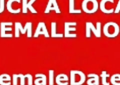 Gorgeous amateur shemale gives her man a long sensual blowjob