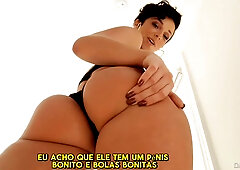 Jada Stevens has a perfect ass that destroys Mandingo's huge cock ( PT-BR )