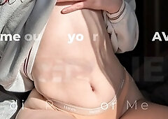 Slutty roommate lures you out with her curves and seductive vibes