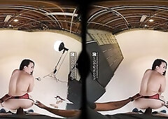 VRB Trans excited ladyboy Kasey Kei VR Porn