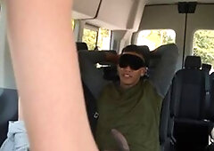 Str8 Chaser: Straight Alex Meyer bareback blindfolded