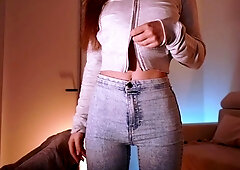 Beautiful brunette in sexy solo fingering masturbation 4 wmv