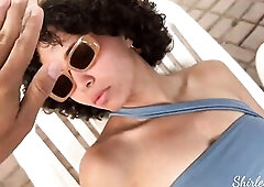 I CHEATED on my WIFE on the POOL. My Charming neighbour teases me with her string bikini