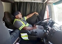 Solo session in the truck during lunch break for The Hunter Black