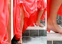 Nice-looking blond older amateur wife Selena enjoys one of her every single day sex clips, dancing, gold rain, snatch licking, vagina sex