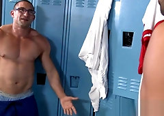 Hunk sperm sprayed by bbc