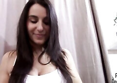 College girlfriend gets insane for anal!Anal crempie part two!