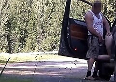 Fucked a fellow traveler on the road 2