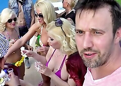 Titus Pool Party is back with part two – even wilder, wetter, and filthier! This mad German backyard bash turns into a full-on hardcore bang frenzy 