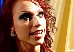 Mistress loves cock cage for slave