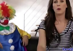 Glamcore mature euro skank rammed rough by clown