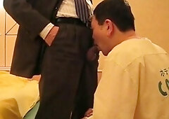 Sucking My Asian Daddy's Small Cock