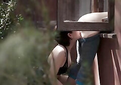 Nice-Looking transgender screws angel