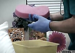 Perverted Dr. Sponge Baths & Probes Teen Patient