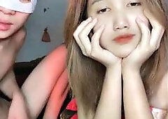 Cute boy having sex with a cute girl in the mountains