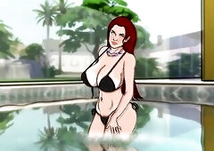 Craving City - Gameplay - Roleplay - Pool - Hot Bikini Wearing mother I'd like to fuck Teases Pool Hunk When Not Spouse Around