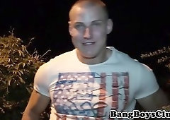 Outdoor euro amateur cocksucking outdoors