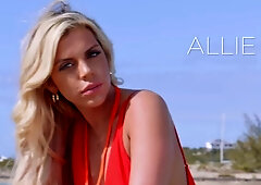 Vixen - Lifeguard Allie Hooks Up With Guest On Private Beach