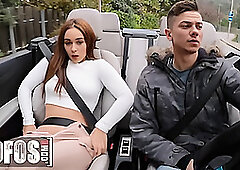 Gorgeous girl Ginebra Bellucci gets fucked in car with Tommy Cabrio - MOFOS