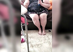 The queen of amateur porn is pure living vice. That Babe left her cunt with all the fuckables and now with a bicycle pump. Don't miss it!