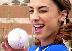Baseball babe banging