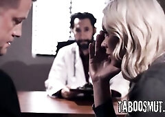 Pervy Doctor Creampies Despairing Woman In Front Of Spouse