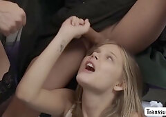 Emma Rose, High Definition And Coco Lovelock - Soaked Teen 18+ Blonde Fucked By Stepmoms Ts Friends