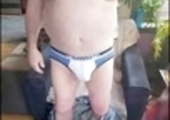 Gay bear, mature, gay cum