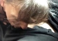 Slutty mature brunette reveals her blowjob abilities in POV