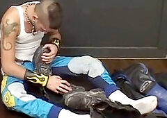 Bodyguard, biker, friends