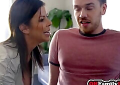 Hawt large booty mother I'd like to fuck and her ally enjoyed hardcore vagina banging so teacher got banged hard