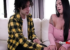 Young man takes revenge on his stepmother Payton Preslee after being abandoned