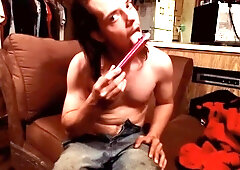 Edgeing - Hubby Drains Numerous Times Before Jizzing