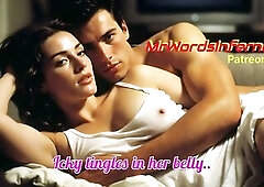 MrWordsInferno M4F Audio Merely - Icky Tingles In Her Abdomen - Jerk Off Inside of Her - Entreats To Touch Her Like Swim Trainer Does