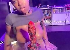 Sloppy Monster Schlong Mouth Training