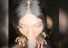 Black Lalin girl on the Ecuadorian beaches