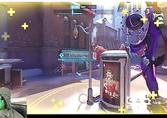 【Overwatch2】015 A black hunk is in his strongest ult but lie because ana; By porngamehub; Play visual novels and watch playthroughs, walkthroughs 