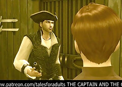 Black, immense cock navy team screw the cabin fellow part1 - THE CAPTAIN AND THE CABIN DUDE - EP4