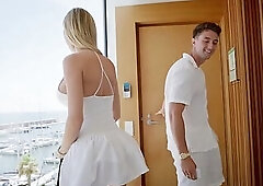 I paid for the most excellent hotel in city for the eighteen-year-old hotty.