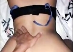 Compilation of private vids of eight different babes in the same movie scene